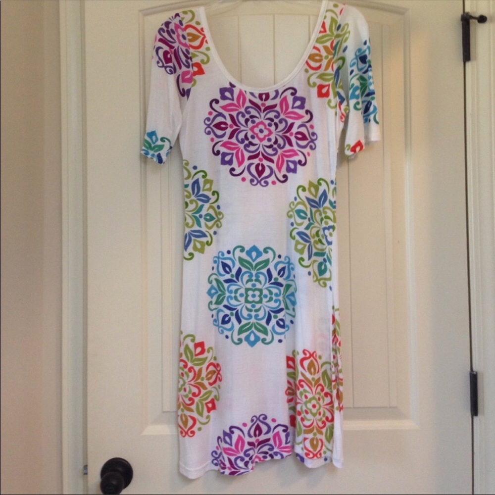 Multicolored Modern Dress